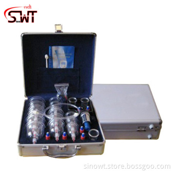 Chinese Cupping Kit with Magnetic Needle and Aluminium Case